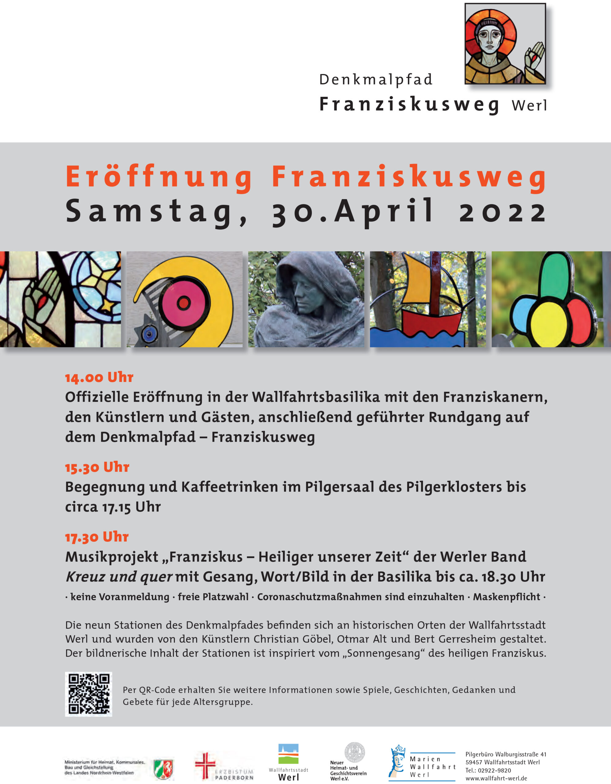 RZ Plak. A4 Eröffn. Franziskusweg 2022.indd